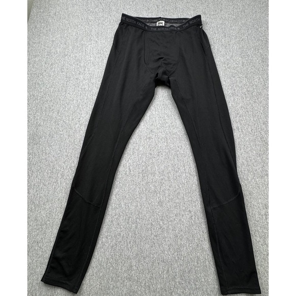 The North Face Pants Mens Small Black Base Layer Flash Dry Workout Outdoors Ski - Picture 1 of 16